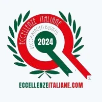 Logo certificazione eccellenze italiane 2024 marco passerini impianti idraulico